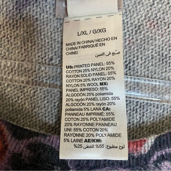 Chico’s Patchwork Poncho - Picture 8 of 11